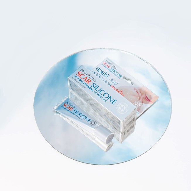 ยาลดรอยแผลเป็น Provamed Scar Silicone